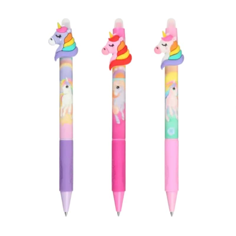 Ручка авт. гел. "Zibi" №ZB.2214-99 Unicorn Kids Line 0,5мм синя(36)