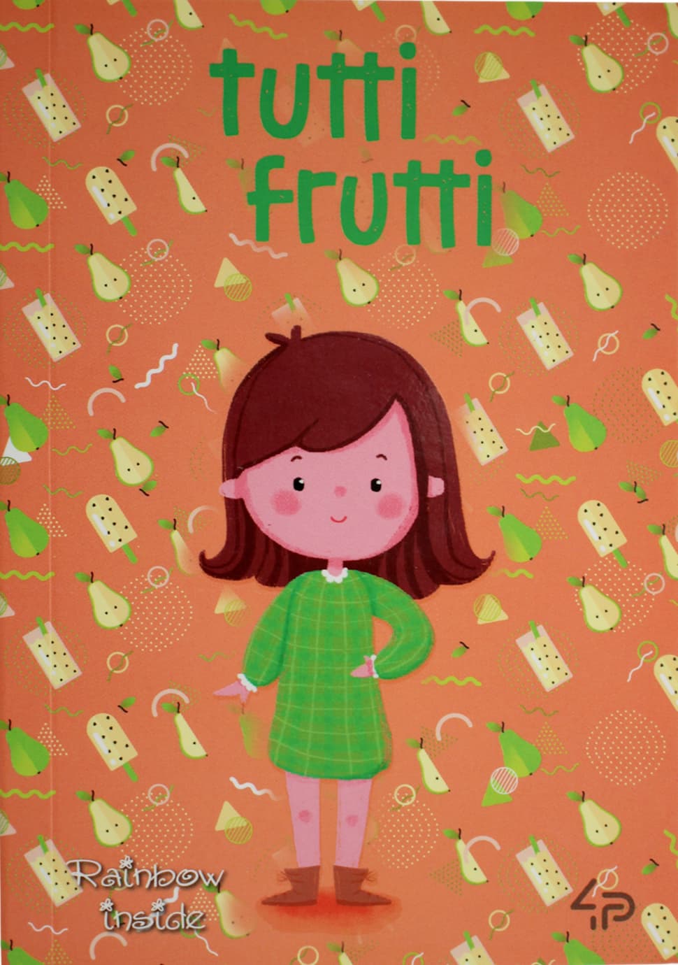 Блокнот A6 48 листов без линовки Profiplan Tutti Frutti pear 901395 
