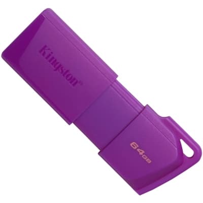 Флеш-пам`ять 64GB "Kingston" DT Exodia M USB3.2 neon purple