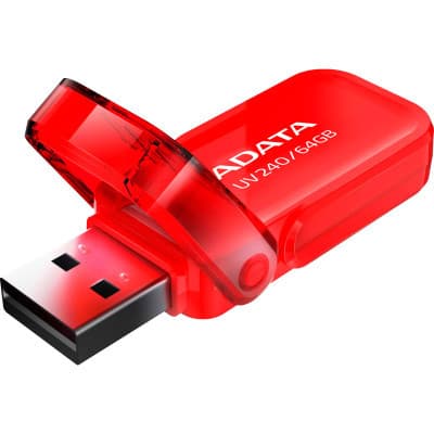 Флеш-пам`ять 64GB "A-Data" AUV 240 USB2.0 red