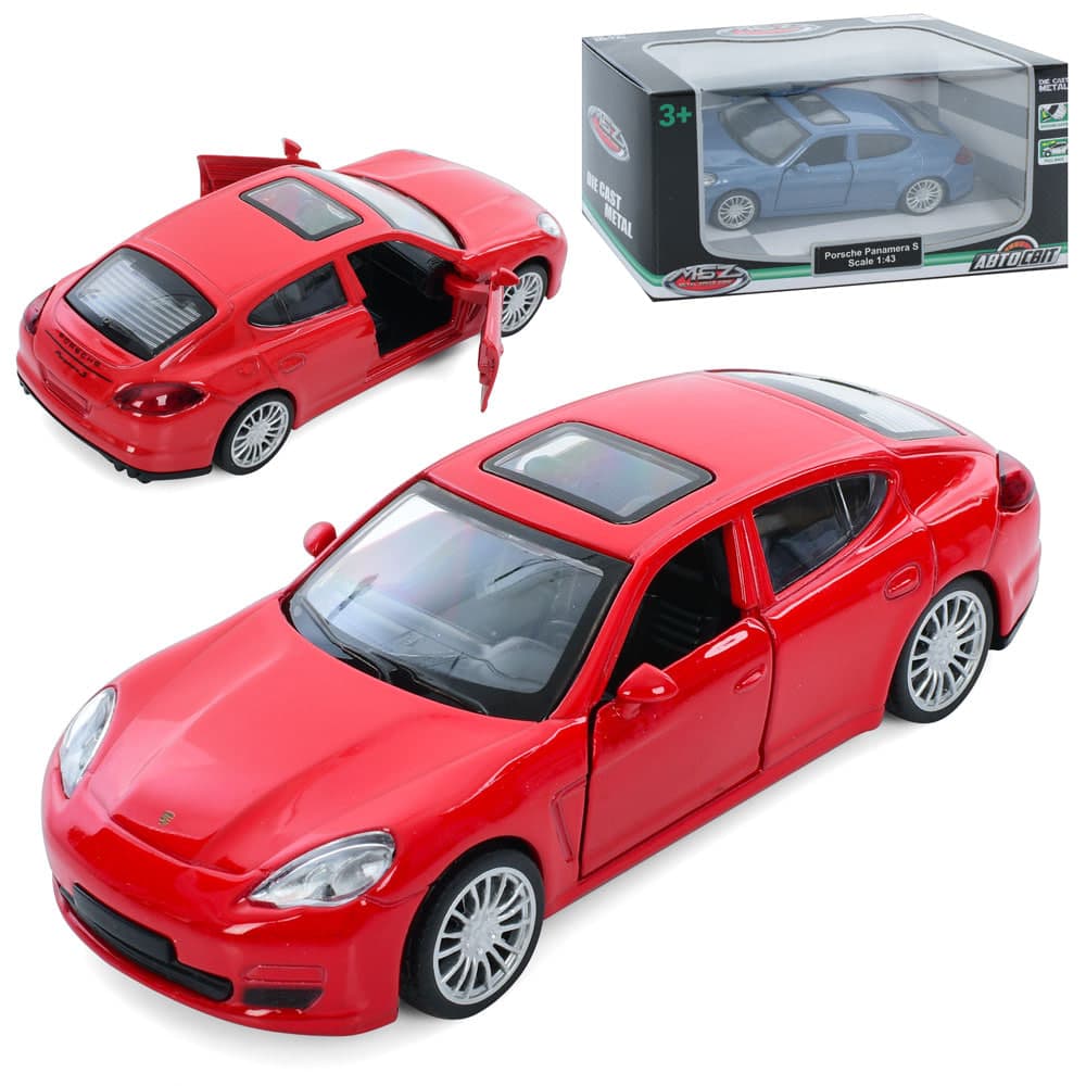 Машина метал. інер-а, "Автосвіт" (1:43) Porsche Panamera S 11см,гумові колеса №AS-3048(36)