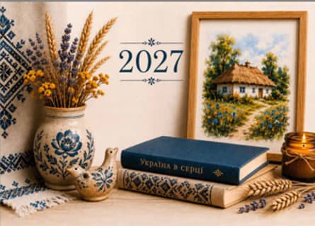 Календар кишеньковий "Український затишок" 2027 двостор.