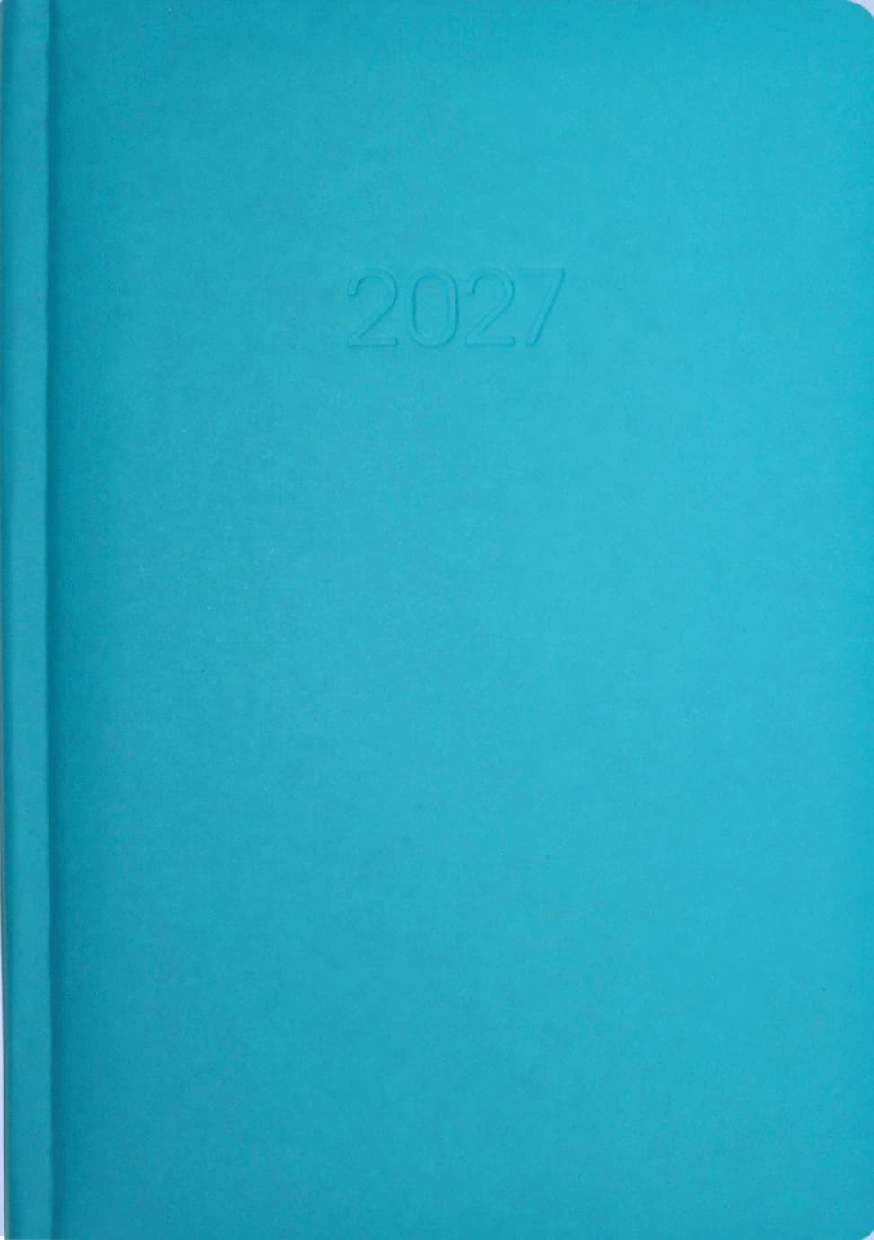 Щоден. А5 "Economix" дат2026 Satin синій №E21612-02(20)