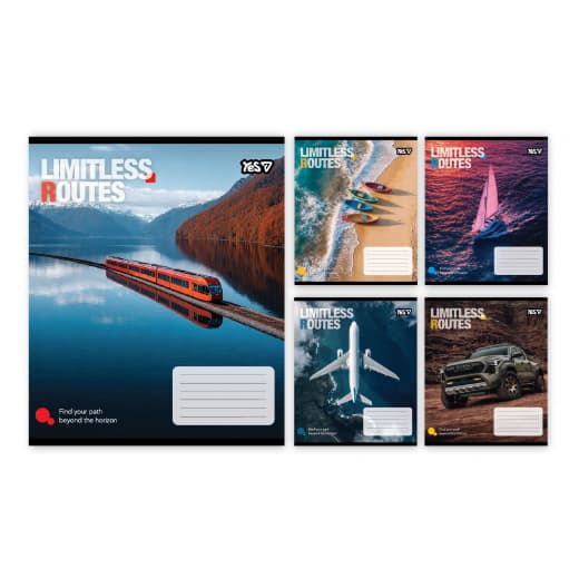 Тетрадь 48л. лин. Limitless routes №769041(25)(400)
