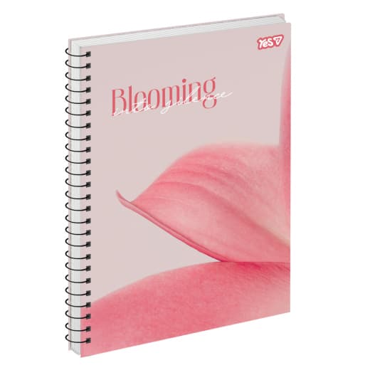 Зошит пруж. А4 80арк. кліт. карт.обкл. "Blooming" №152283/Yes/(60)