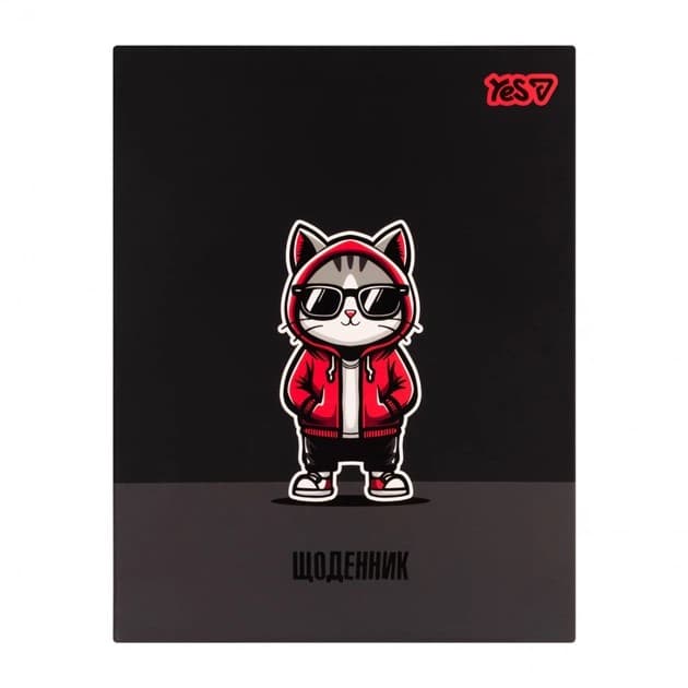 Щоденник шк. А5 інтегр. Sporty Cat 40арк.№911747/Yes/(20)(40)