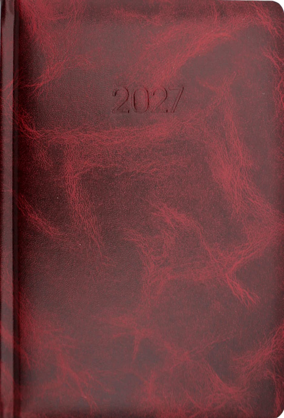 Щоденник А5 Economix датований 2025 Prime бордо E21816-18