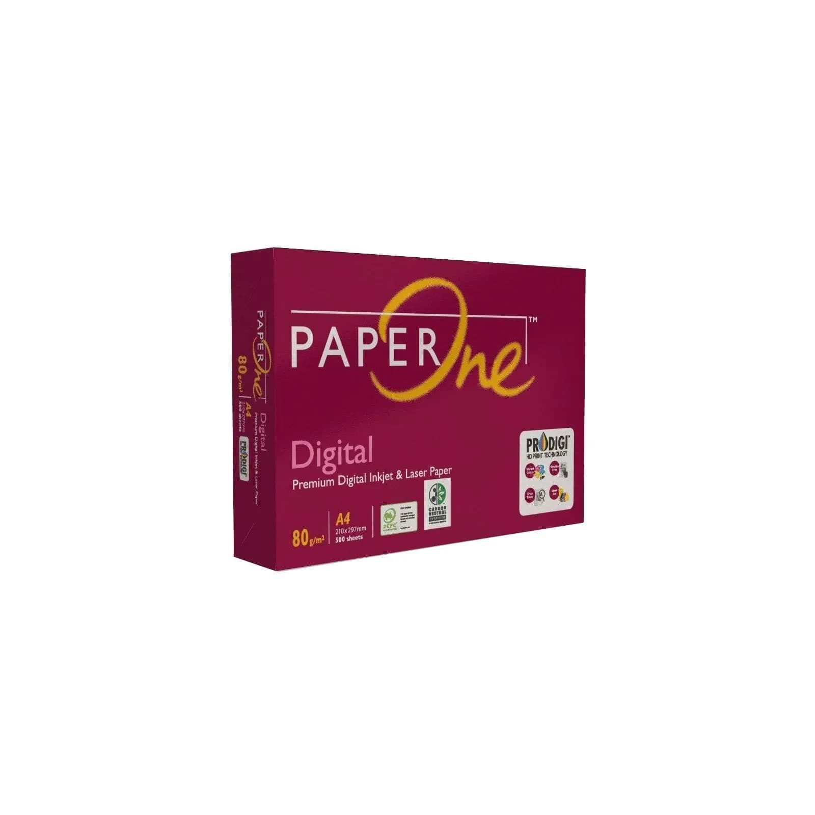 Папір офісний А4 "Paper One Digital" 80г/м2 A (500арк)(5)(240)