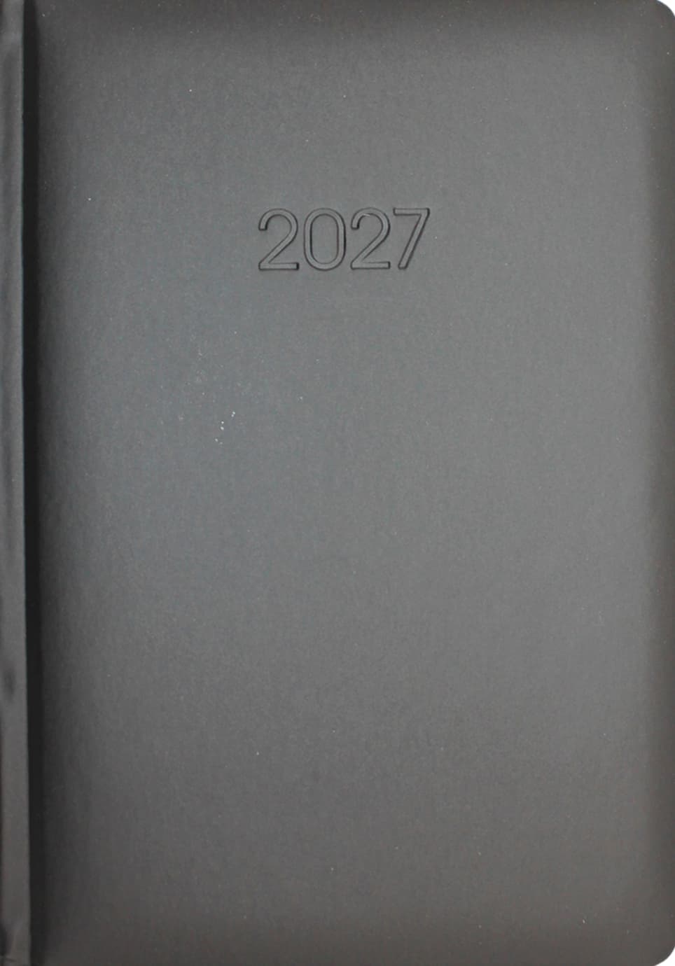 Ежедневник А5 Economix датированный 2025 Satin черный E21612-01  