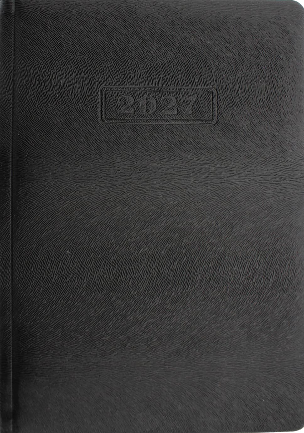 Щоден. А5 "Optima" дат2027 Mink чорний №O25237-01(20)