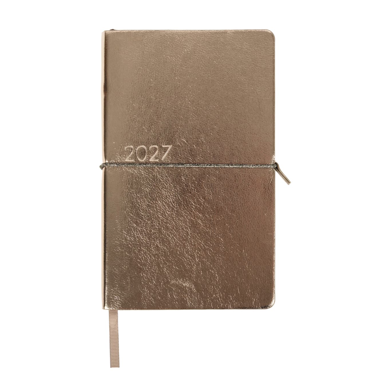 Щоден. А5 "Leo Planner" дат2027 176арк. Glory м'яка обкл.,темно-сірий металік №252720