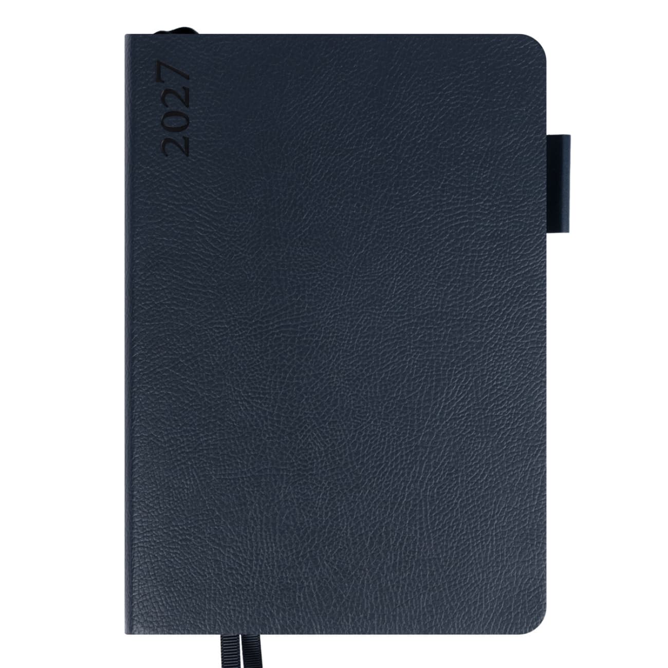 Щоден. А5 "Leo Planner" дат2027 184арк. Binario м'яка обкл.,темно-синій №252725
