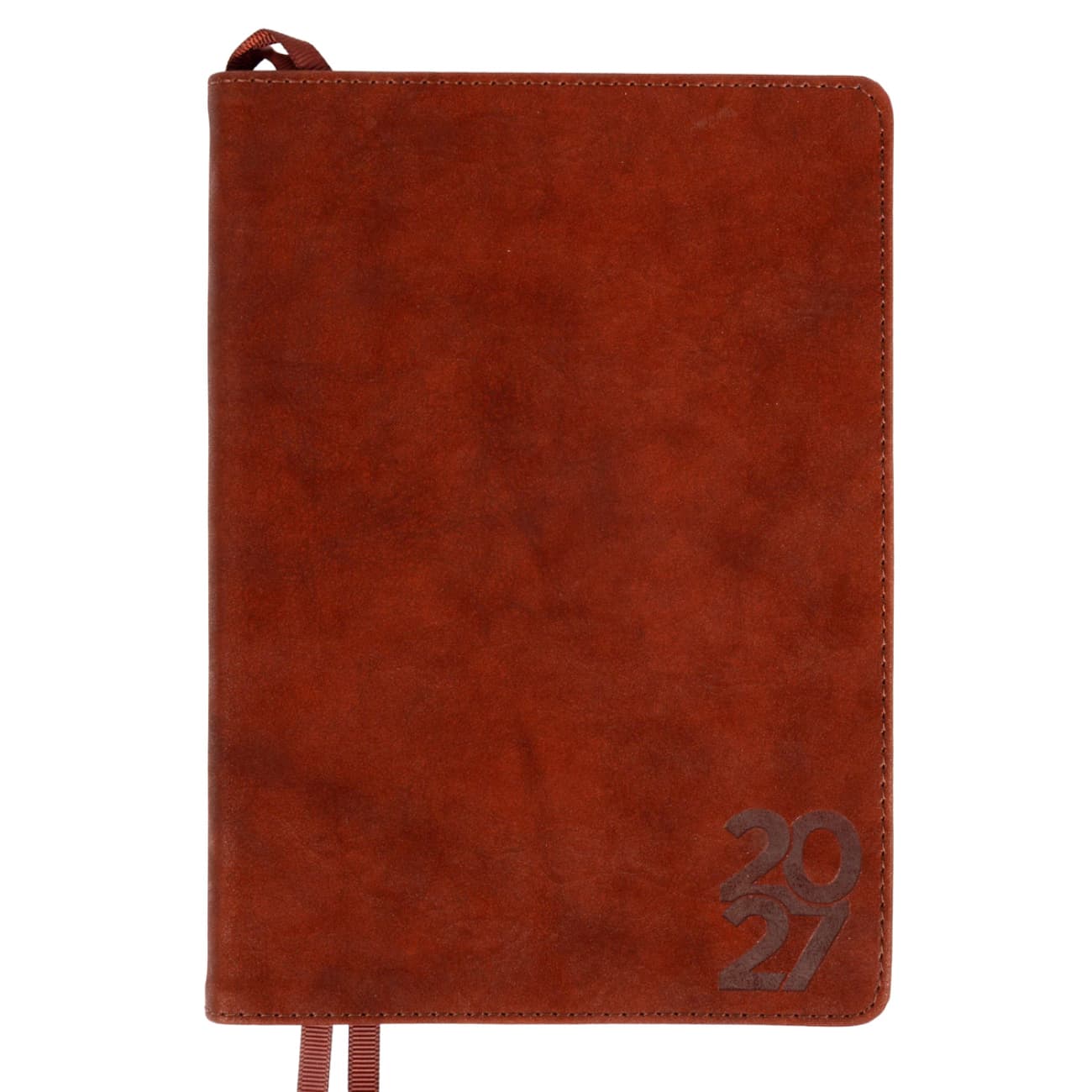 Щоден. А5 "Leo Planner" дат2027 184арк. Case інтегр. обкл.,коричневий №252744