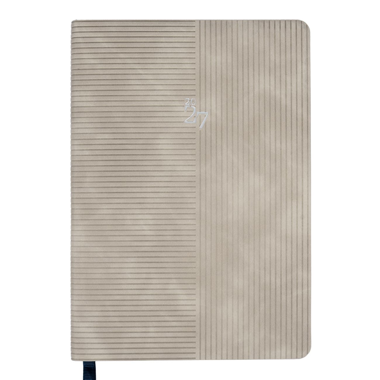 Щоден. А5 "Leo Planner" дат2027 184арк. Clarity м'яка обкл.,сірий №252780