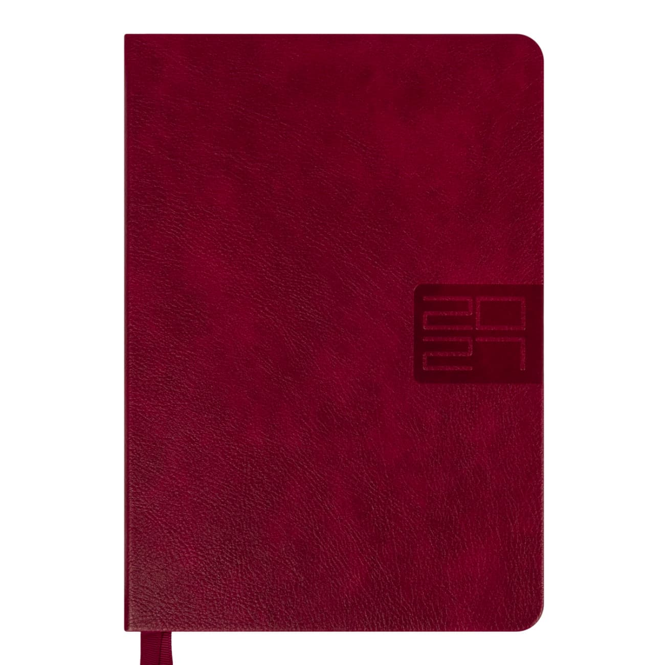 Щоден. А5 "Leo Planner" дат2027 184арк. Persona тв. обкл.,бордовий №252748