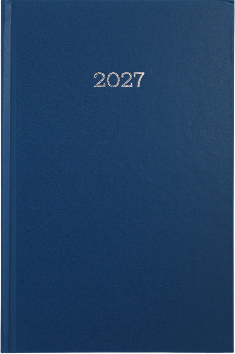 Щоден. А5 "Buromax" дат2027 Simple синій №BM.21166-02(20)