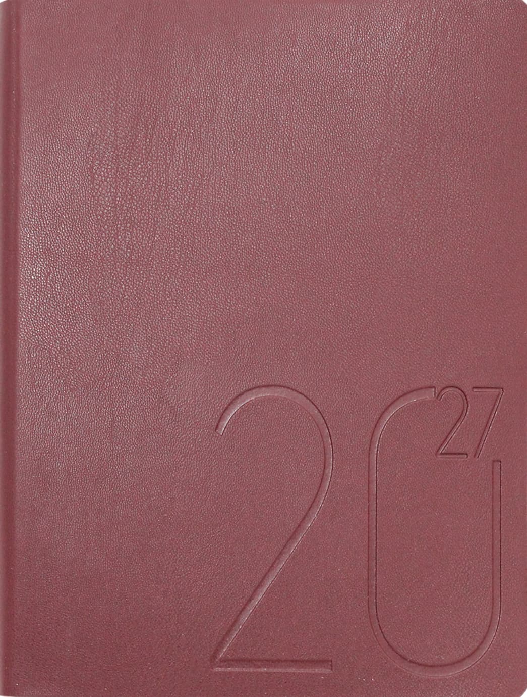 Щоден. А5 "Buromax" дат2027 Dark Morandi темно-червоний №BM.21157-13(20)