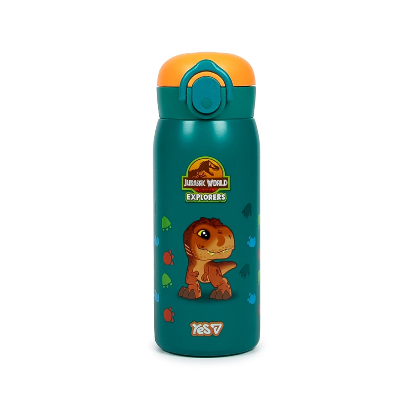Термос 0,42л "Yes" Jurassic World Explorer,зелений №708976(10)
