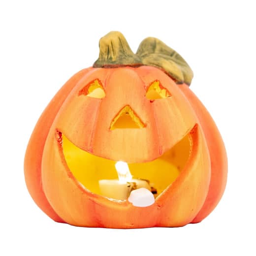 Статуетка "Yes! Fun" Хелловін "Funny Pumpkin" 8см LED №974186