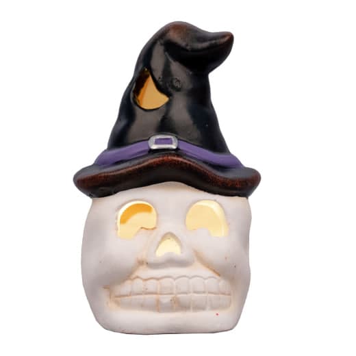 Статуетка "Yes! Fun" Хелловін "Skull in hat" 8см LED №974189(6)