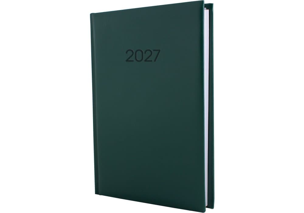 Щоден. А5 "Economix" дат2027 Samba темно-зелений №E21694-49(20)