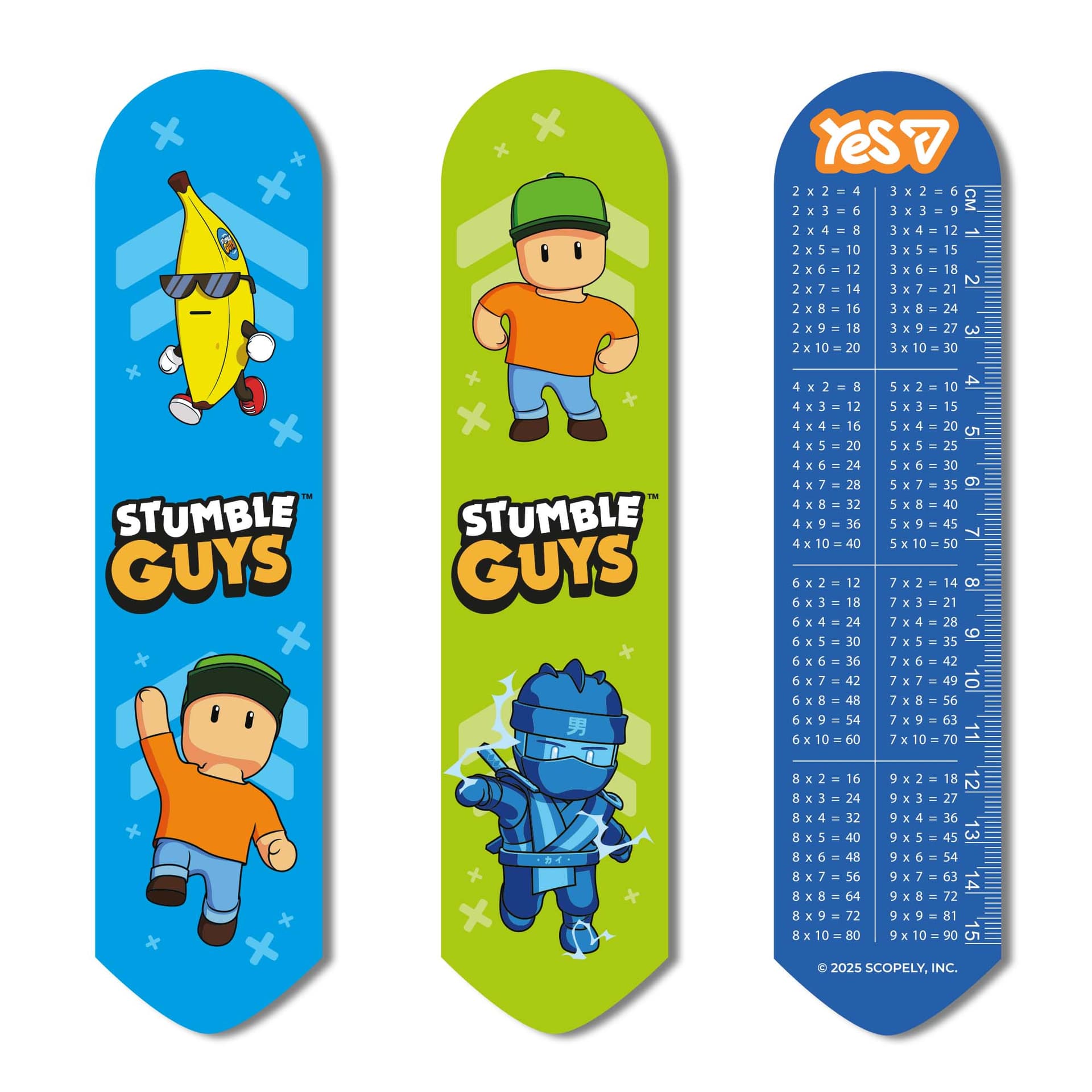 Закладка "Yes" №708745 "Stumble Guys Heroes" 2D
