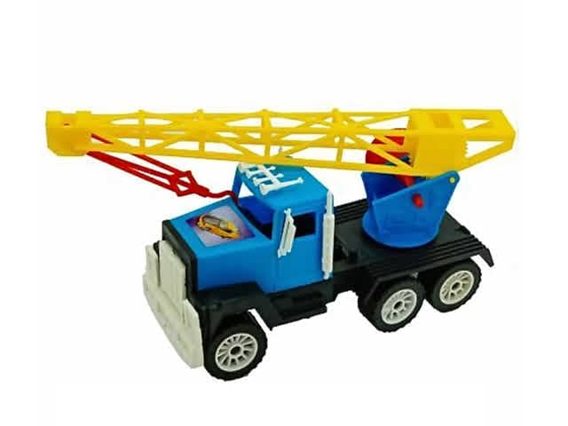 Вантажівка з краном МАС-02 Kinder Way 05-403 середня 27х8х14см