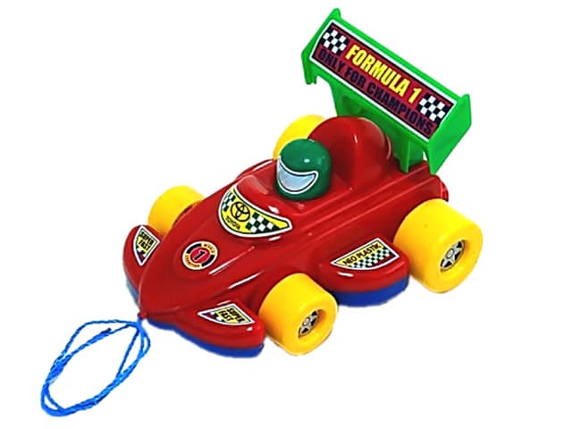 Каталка на мотузці Kinder Way Спортивна машина (10) 06-604