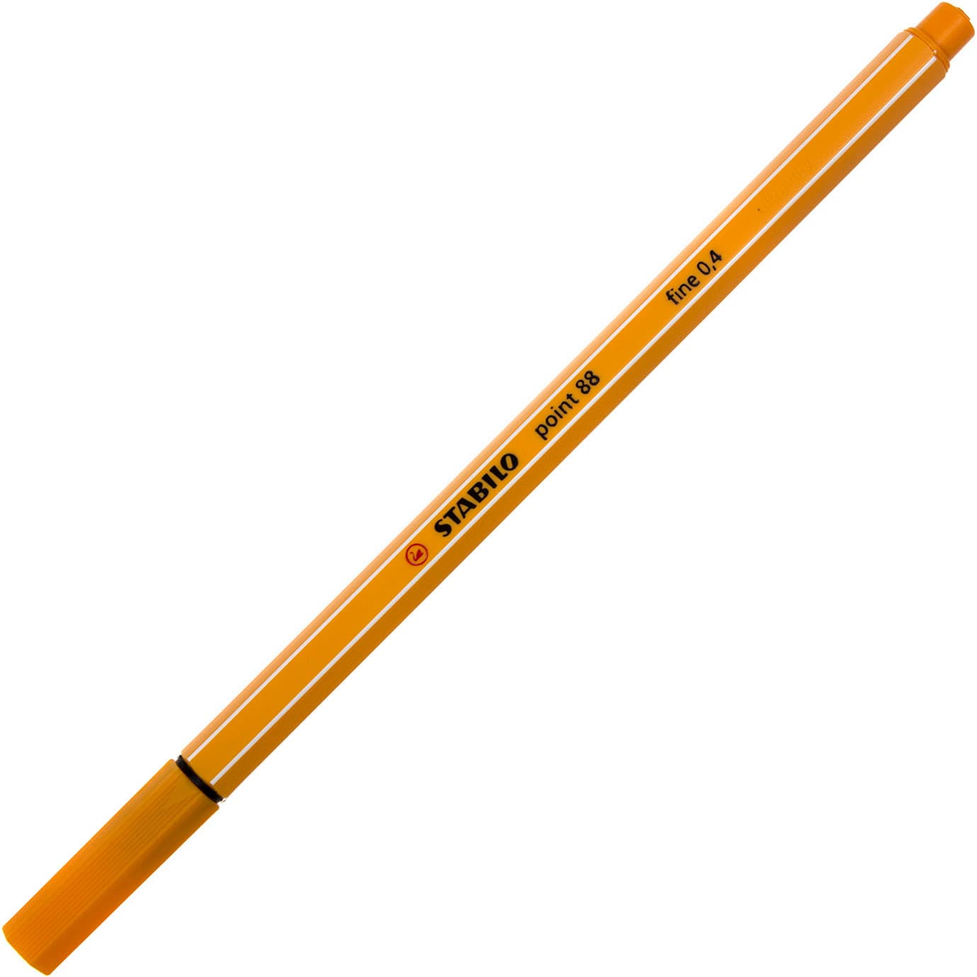 Файнлайнер Stabilo 88 0,4 мм orange/помаранчевий (10) 54