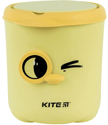Контейнер для сміття "Kite" настільний,жовтий №K24-011-2(12)