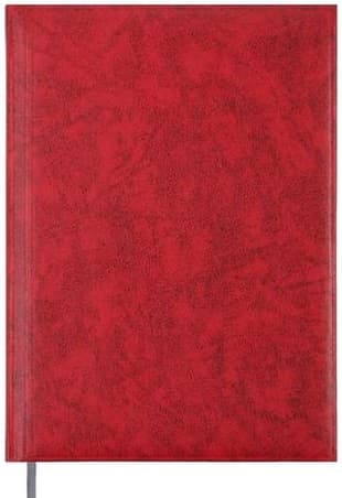 Щоден. А6 "Buromax" недат. 144арк. лін. Base (Miradur) червоний №BM.2604-05