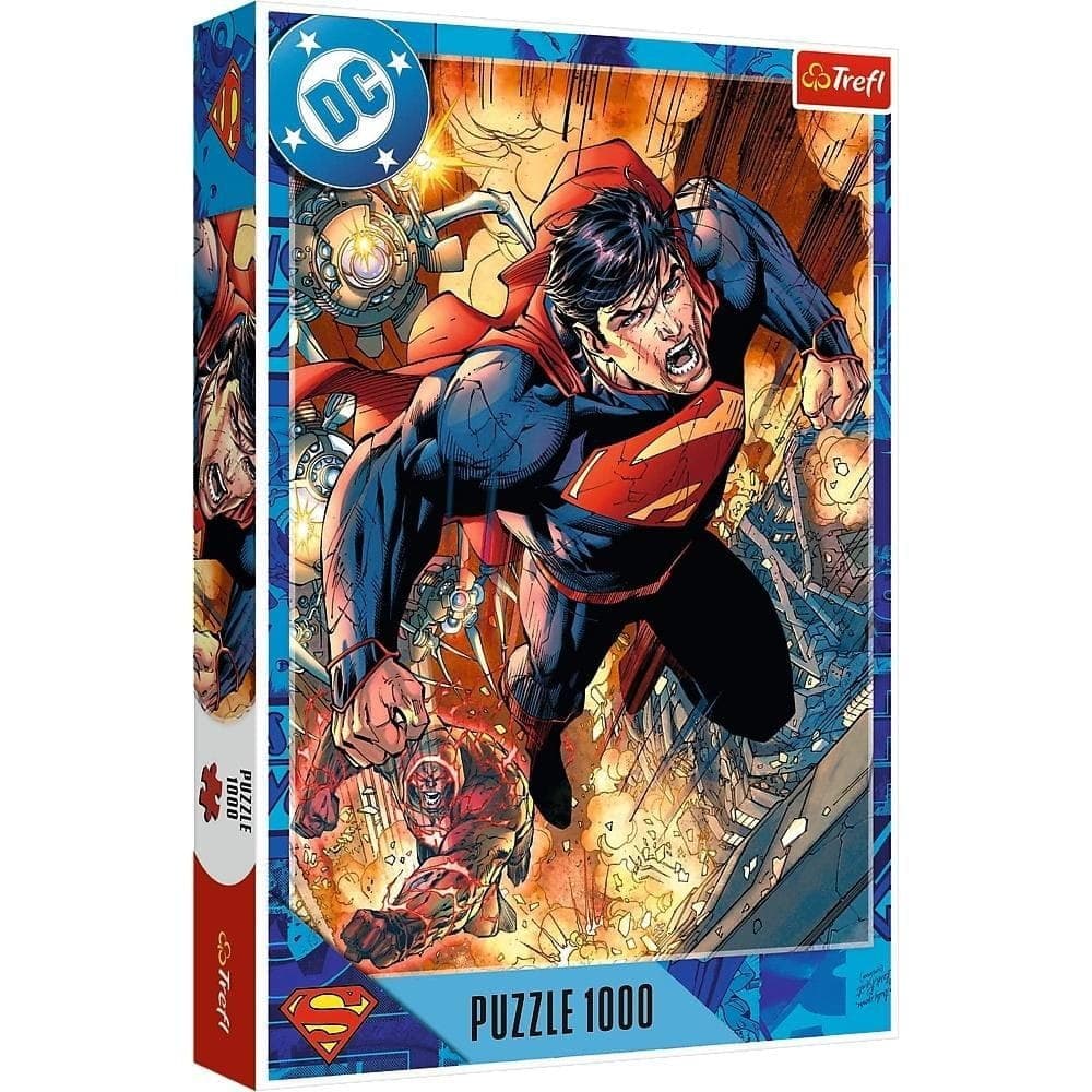 Пазлы Trefl 1000эл. Superman Супермен в действии №10936(6)