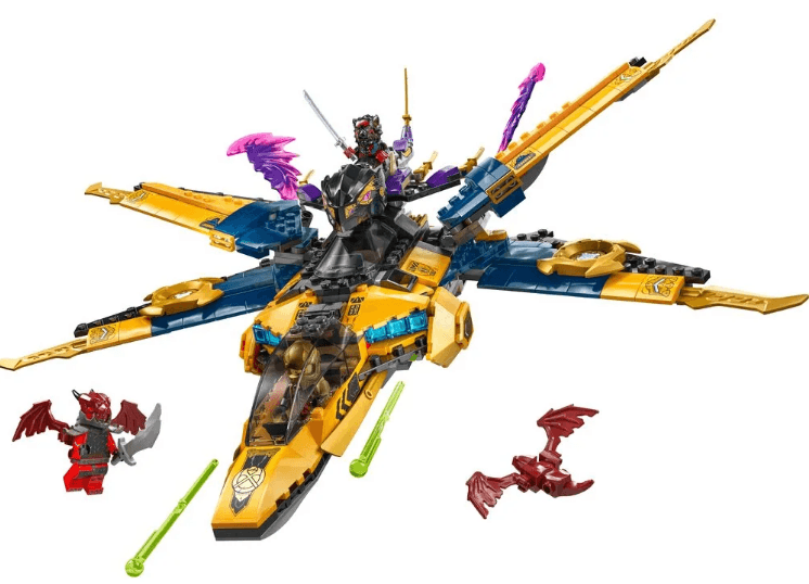 Конструктор "LEGO" Ninjago Суперштормовий реактивний літак Рас та Арін №71833(3)