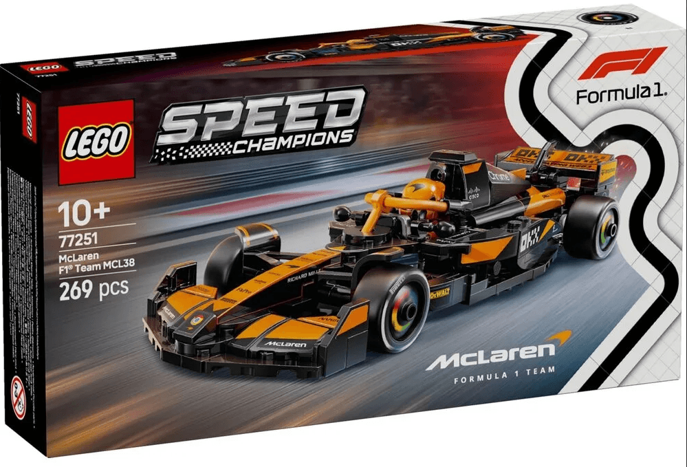 Конструктор "LEGO" Speed Champions Автомобіль для перегонів McLaren F1®TeamMCL38 №77251(4)