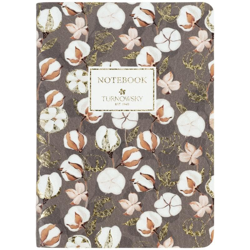 Блокнот А6 60арк. кліт. м'яка. обкл. Turnowsky.Silky Smooth 1 №8711-10-A-TR/Axent/