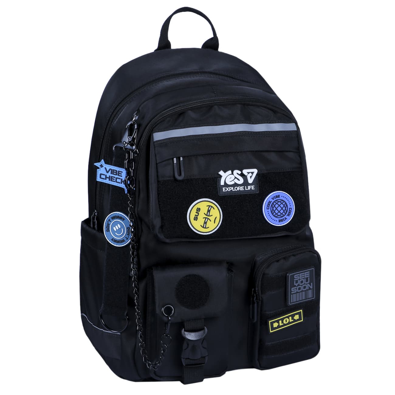 Рюкзак "Yes" TS-43L Р-26 Vibe 2від.,6карм.№550344