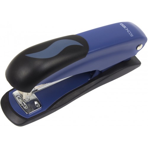 Степлер Economix 24/6, 26/6, 26/8 30 аркушів металевий синій E40239