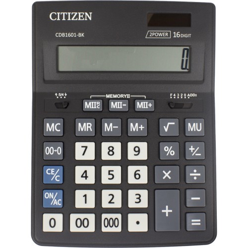 Калькулятор Citizen CDB1601-BK