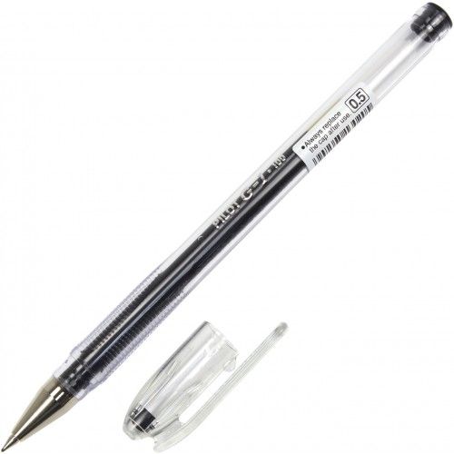 Ручка гелевая Pilot BL-G1-5T-B G-1 0,5мм черная