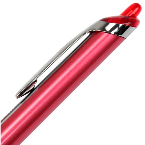 Ручка гелевая автоматическая Pilot Hi-Tecpoint V5 RT красная (12) (144) BXRT-VB 5-R 