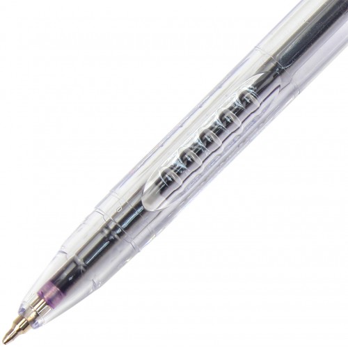 Ручка шариковая масляная Flair SMS 0,6мм фиолетовая (50) (1000) (2000) 834