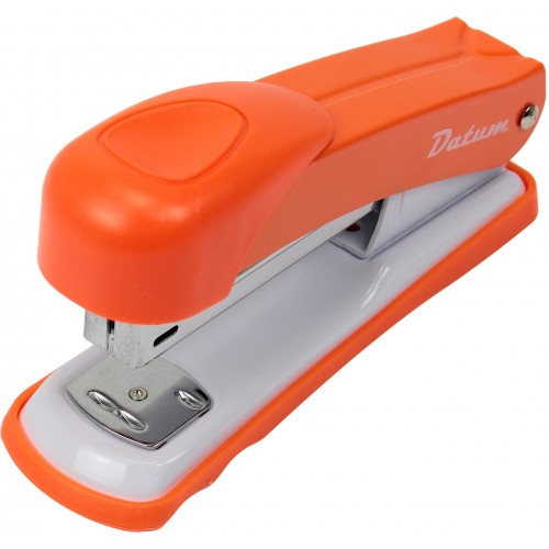 Степлер 24/6, 26/6 Datum D2021-11 20 аркушів металевий помаранчевий
