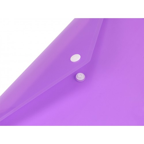 Папка-конверт Economix B5+ на кнопке фиолетовая (12) (180) E31302-12 