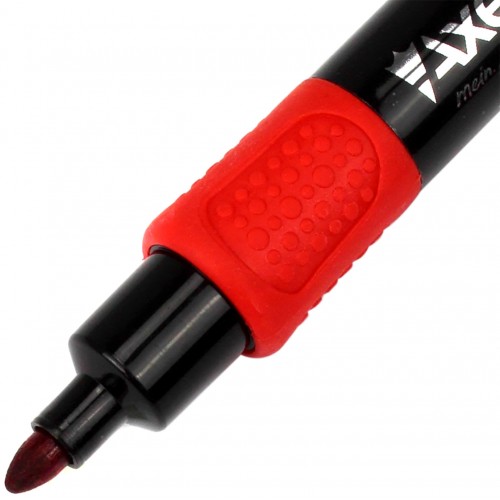 Маркер Axent круглый Permanent 2 мм красный (12) (120) 2541-06-A