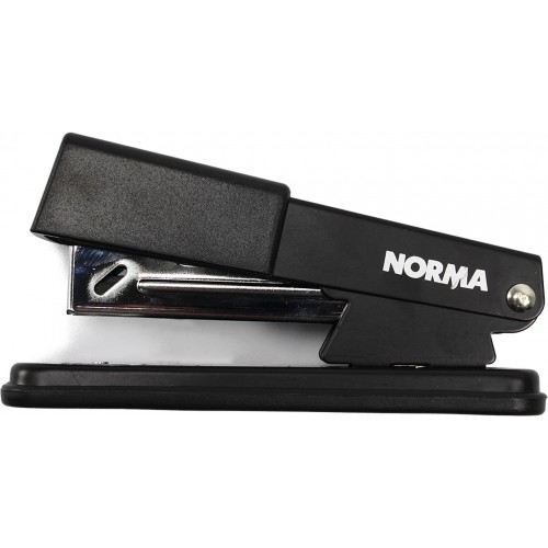 Степлер 24/6, 26/6 Norma 20 листов металлический черный (1) (12) 4122