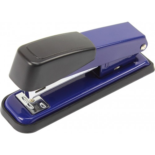 Степлер 24/6, 26/6 Norma 20 листов металлический синий (1) (12) 4123