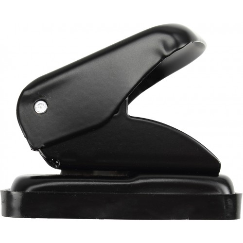 Дырокол Scholz 12 листов металлический с линейкой, черный (1) 4316 / 04010719