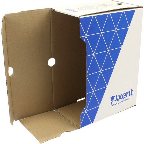 Бокс архівний картонний Axent А4 150 мм синій 1733-02