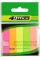 Розділювач сторінок 4 Office паперовий 5 кольорів по 30 аркушів 12х50 мм 4-428
