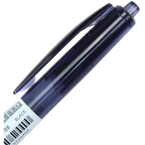 Ручка автоматическая шариковая Pilot Super Grip 1 мм черная (12) (144) BPGG-8R-M-BB